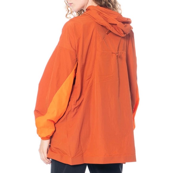 Y-3 • Yohji Yamamoto Adidas Orange Hooded Windbreaker Jacket - Picture 4 of 16